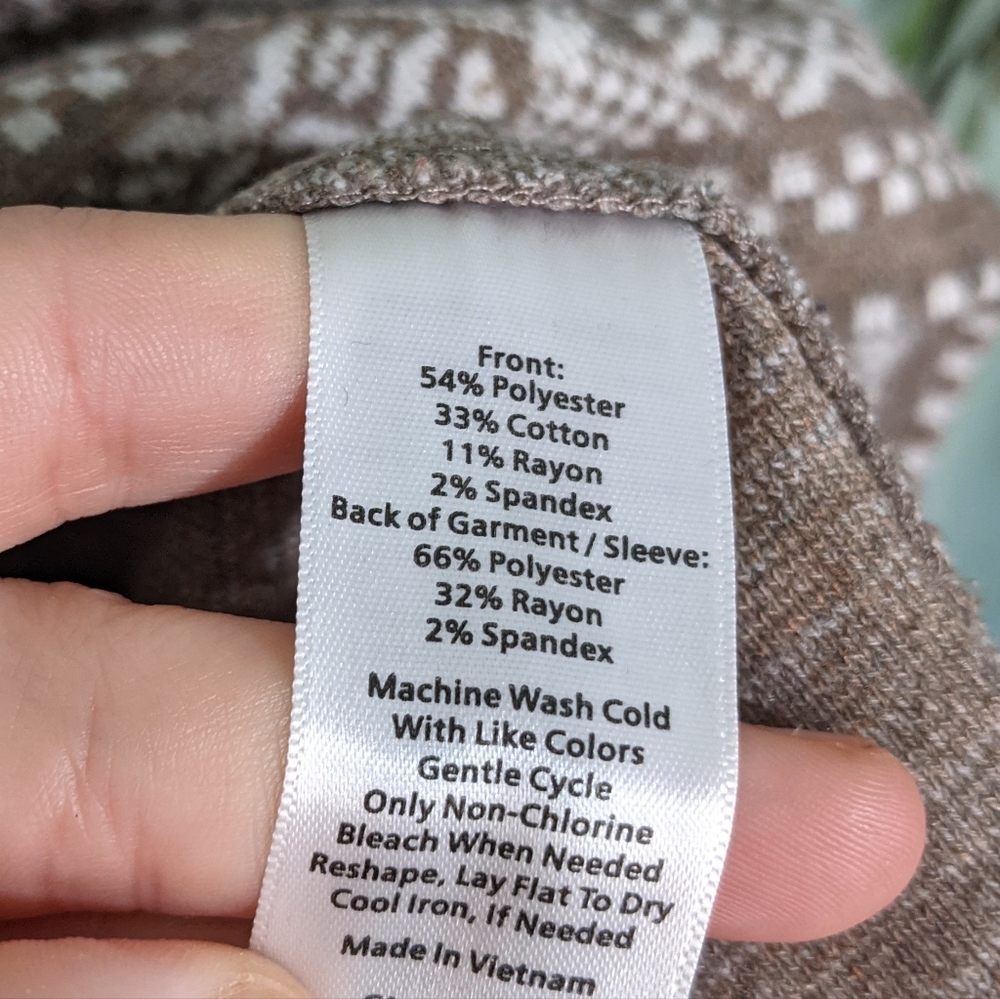 Talbots Printed Sweater - Picture 9 of 9